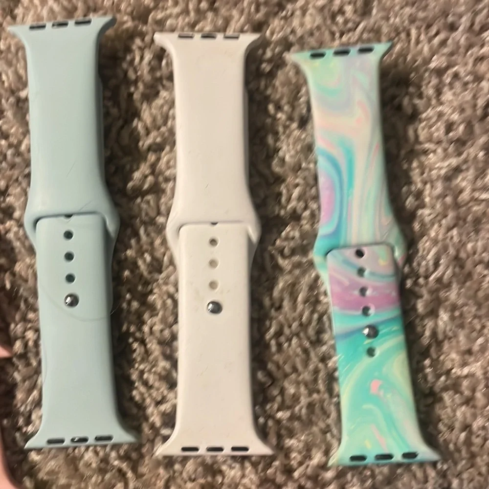 Apple Watch 3 bands and bumper cases